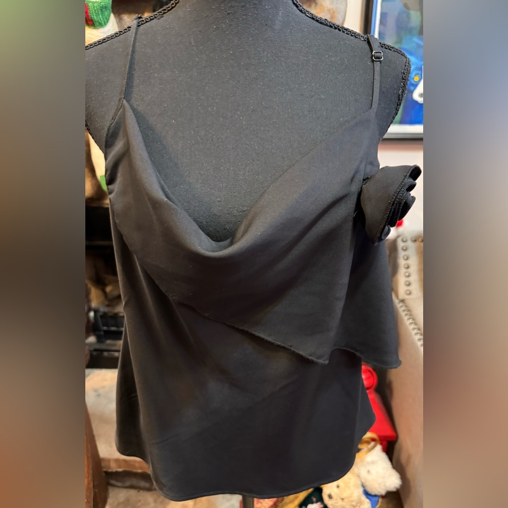 Know one cares black camisole